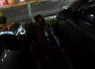 African Public Stunt at Praia Grande for Raw Ass Action