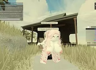 New Zealand Girl Shakes Ass In Roblox