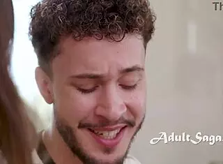 in the family home, the mother-in-law takes on what the stepdaughter can't provide for her son-in-law