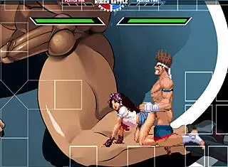 Joe Higashi Casually Fucks Athena Asamiya In Hentai Creampie