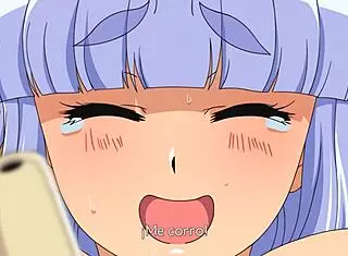 In this hentai anime, Gogo dances and masturbates in a casual japanese setting