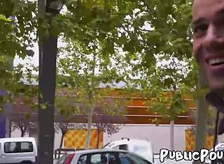 Latina 18yo Veronica Leal Convinced for Public Blowjob and Outdoor Sex