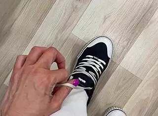 Footfetish In Sneakers And Socks