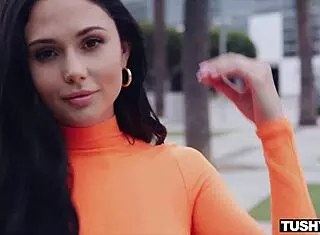 Vixenplus Hot Brunette's Ass Filled With Cock In Missionary