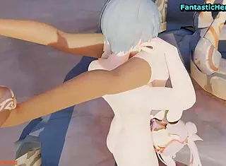 keqing's final adventure in the anime hentai series