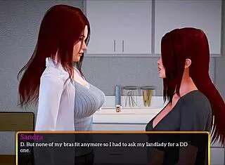 My new family 336 redhead cartoon game