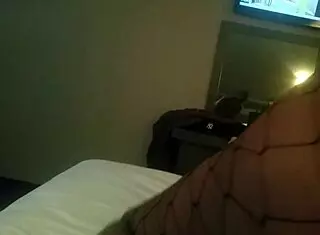 Feeling intense emotions while riding in cowgirl position with black ebony partner