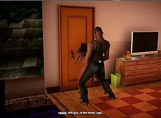 playing home gameplay in full hd animated 3d latina story