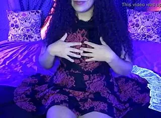 Spanish Joi: Reading Cards And Giving Instructions To Cum, Halloween Special With Agatha Dolly.