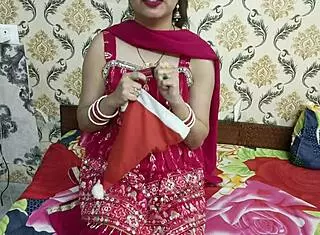 Dirty talking desi wife cheats with devar ji on Christmas