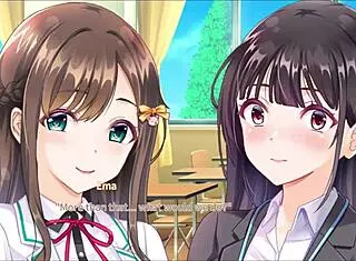 Secret Kiss Sweet Tender Fingering in Hentai Anime