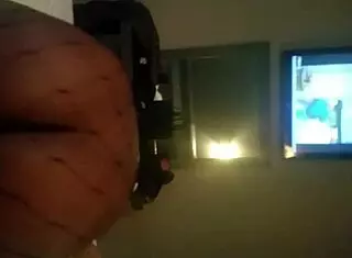 Feeling intense emotions while riding in cowgirl position with black ebony partner