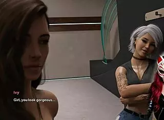 steps of debauchery 16: buying a sexy dress in a public shop 😏