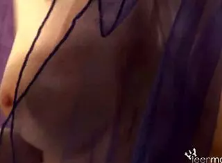 Gwen a poses on all fours for the camera