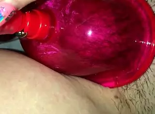 Wife Uses Pussy Pump While Masturbating With Toys In Front Of Neighbors