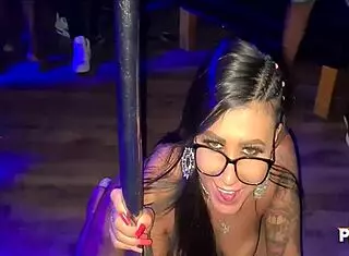 Amanda Souza gets gangbanged by blacks at party