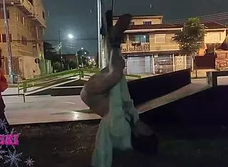 My Friends Took Me To The Public Square In Brazil