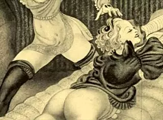 I love these vintage erotic drawings that stir my deepest desires.