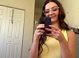 Creampie explosion for horny teen step sister Serena Hill!