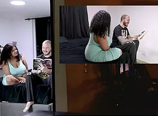 My cousin's neglecting his chubby brunette girlfriend for games, so I fuck her with monster cock and creampie! Follow Romansavant on IG and Twitter 😏