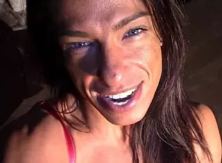 Athletic milf gets into some wild shenanigans with a big cock and strapon.