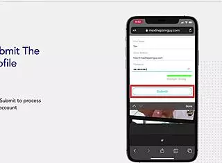 Vixen in Fishnets Teases with Hands and Curves