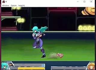 In this hentai game, the final fuck scene plays out again in full 3d cartoon style