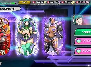 SF Girls hentai game episode 4 with maid scene