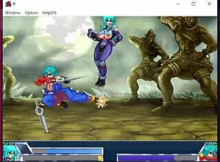 In this hentai game, the final fuck scene plays out again in full 3d cartoon style