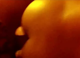 Inked dude with cute teen in close anal view