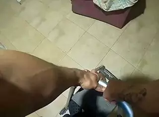 Naughty Wife Receives Technician Without Panties And Bra