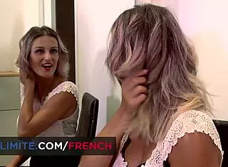 Intense sex after Lylou Glam's relooking, with blowjob and muff diving in stockings