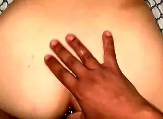 First Time Anal with Big Ass Latina Nympho with Anal Creampie