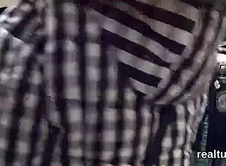 Charming Czech kitten seduced in mall for pov anal penetration