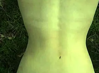 Perfect Body Girl Receives Cum In Ass Outdoors