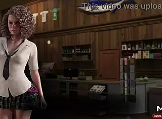 Cum in doctor's ass in office.