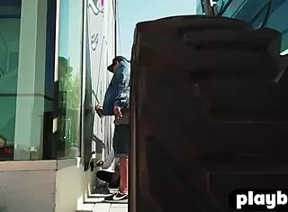 alexandra tyler, expose those boobs outdoors?