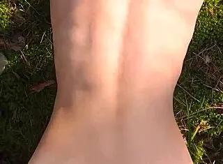 Perfect Body Girl Receives Cum In Ass Outdoors