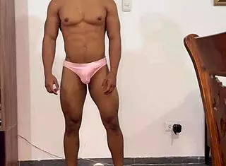 Curious Hetero Guy Tries Anal Casting In Lingerie Turned Porn