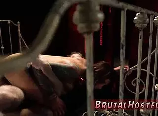 Extreme BDSM Sex with Bound Teen 18+ Tourist Felicity Feline. Youthful Domination and Bondage Fetish Unfold in Wild Scene.