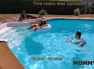 Mommy Fucks Outdoors Again