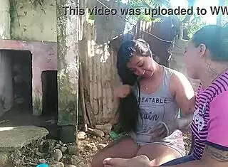 Colombian neighbor spies on my naked shower and grabs ass  