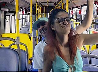 Studentkinja opipana i pojebana u javnom autobusu bez stida