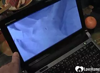 caught her watching porn, so she blew me?