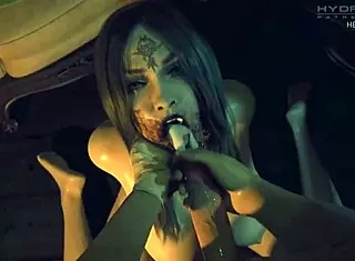 Best 3D Anime Blowjob Scene