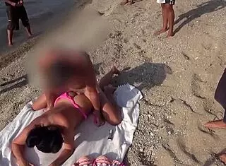 Beach Cum Party with My Asshole Open for All