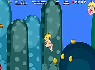 Peach's untold tale features big tits in hentai anime world 1-1.