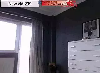 Masha Undresses On Webcam