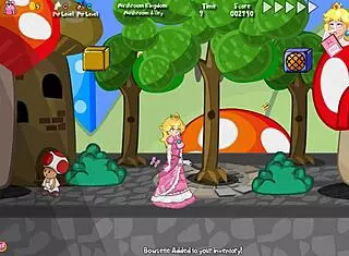 Peach's untold tale features big tits in hentai anime world 1-1.