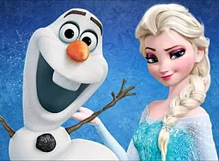 Elsa Cosplay Says, 'Finally Taking Nice Cock Cumshot'